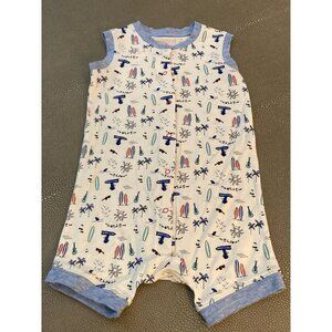 Egg Beach Romper, 24 Mos, EUC